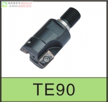 進(jìn)口鎖牙式銑刀頭TE90直角臺(tái)肩裝特固克銑刀片AXMT0602/0903..