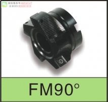 進口FM90度直角臺肩面銑刀盤裝WALTER銑刀片SE.T09T3..