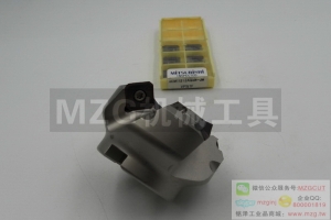 進口ASX445機夾式45度平面銑刀盤裝三菱SEMT13T3..刀片