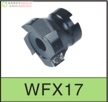 進口WFX17直角臺肩面銑刀盤裝肯納AXMT170508PEER-G刀片